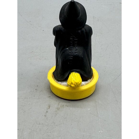 Vintage 1988 Wizard Of Oz Wicked Witch Figurine Black Hat Green Base stamp READ - Picture 4 of 10